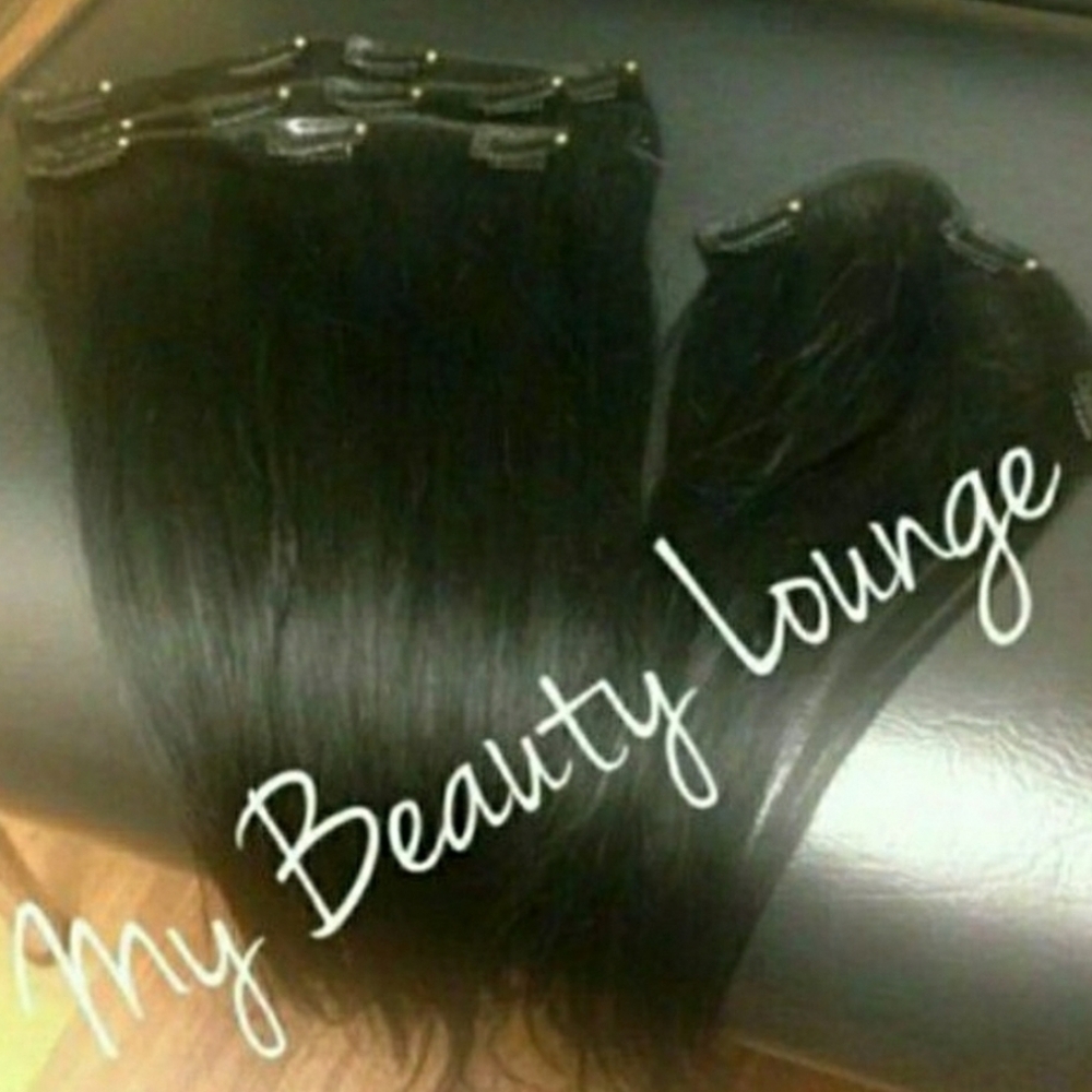 18 inch 4 pcs 🖤 Color Black Double Wefted pcs Ready to ship